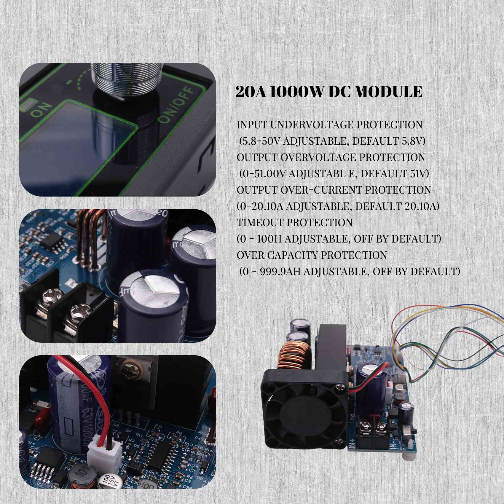 [NEWA76K!】 WZ5020L 20A 1000W โ - Step Down Dc Power Supply Module 1000W บทวิจารณ์และราคา