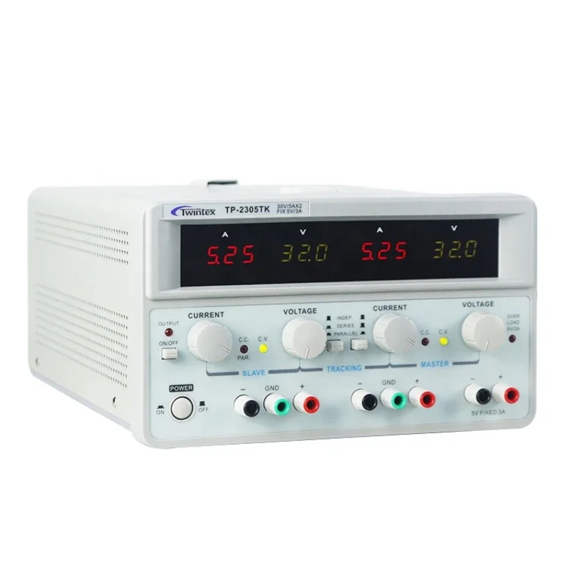 TP-2305E 300W แหล่งจ่ายไฟ DC แ - Dual Channel Linear Power Supply 30V 5A บทวิจารณ์และราคา